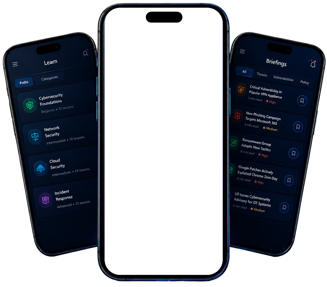Vantage15 app screens preview